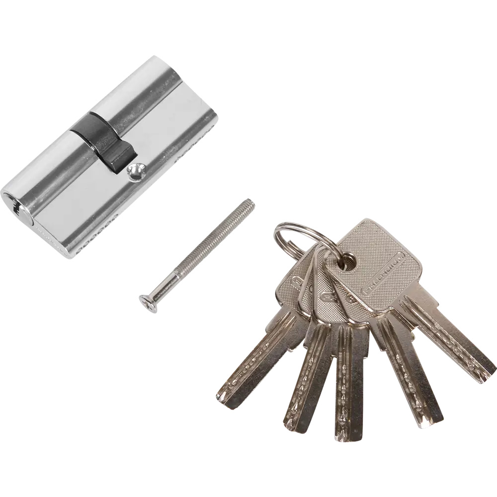 Цилиндр перфорированный Al 70 C CP ключ-ключ, хром 14252460 STLM-2206924 PALLADIUM  - Вид №1
