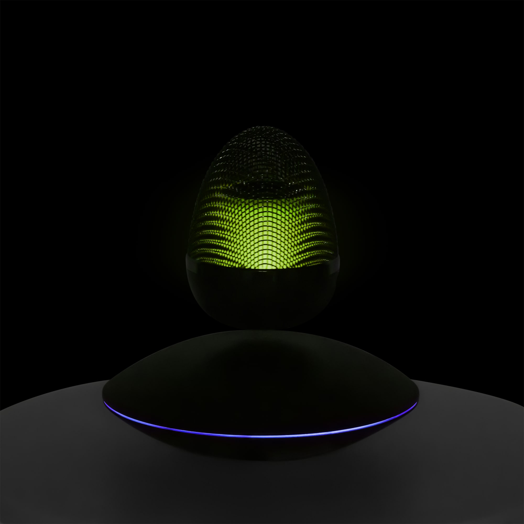 82898474 Колонка беспроводная с левитацией 5Вт, цвет чёрный Santreyd  - Вид №1