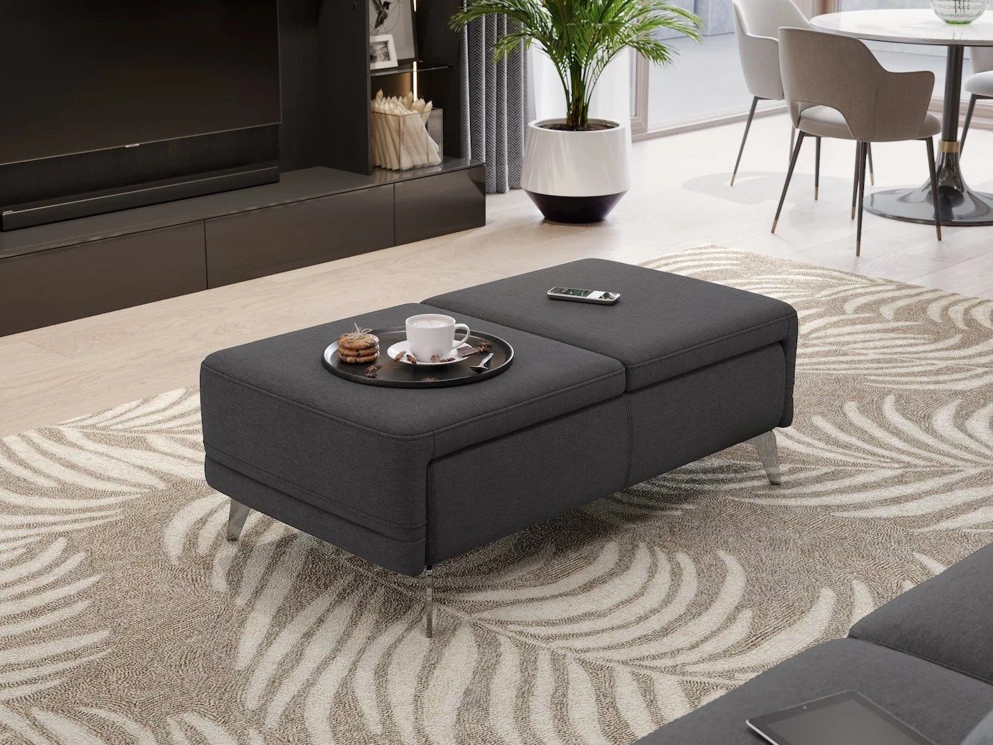 Подставка для ног тканевый контейнер Sofanella ARCH-00122990 - Вид №2