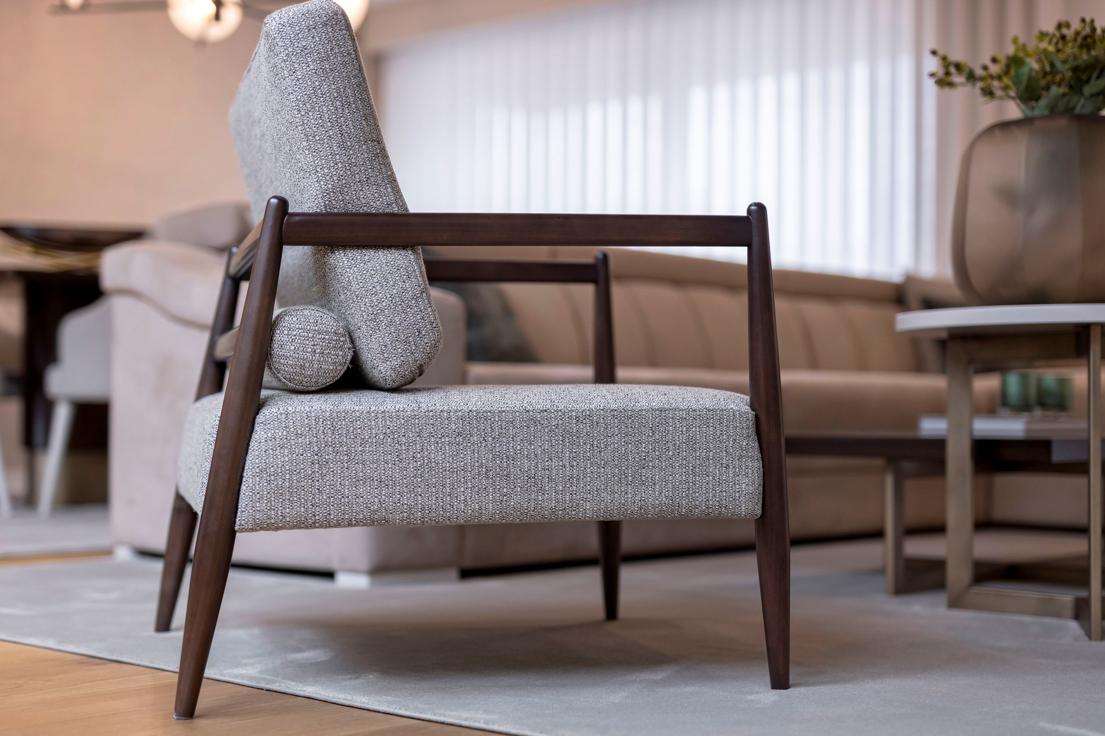 Тканевое кресло с подлокотниками Stylish Club Miami ARCH-00050362 - Вид №7