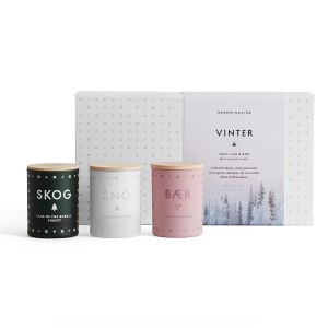 SK853 Набор из 3 ароматических свечей winter S K A N D I N A V I S K
