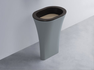 AMLA65-LV+AMPILO-AN+AMCOLO-BR Раковина Amedeo Ovale отдельностоящая cielo Enjoy + Amedeo