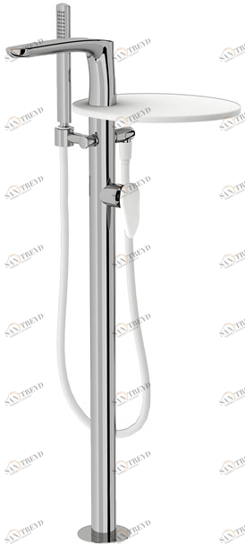 Fir Italia Смеситель для ванны напольный с ручным душем Synergy open 93 9333008