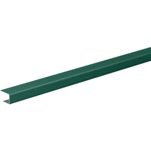 П-планка для профнастила С8 15x10 мм 2 м 0.4 мм RAL 6005 Зеленый 83964122 STLM-2019564