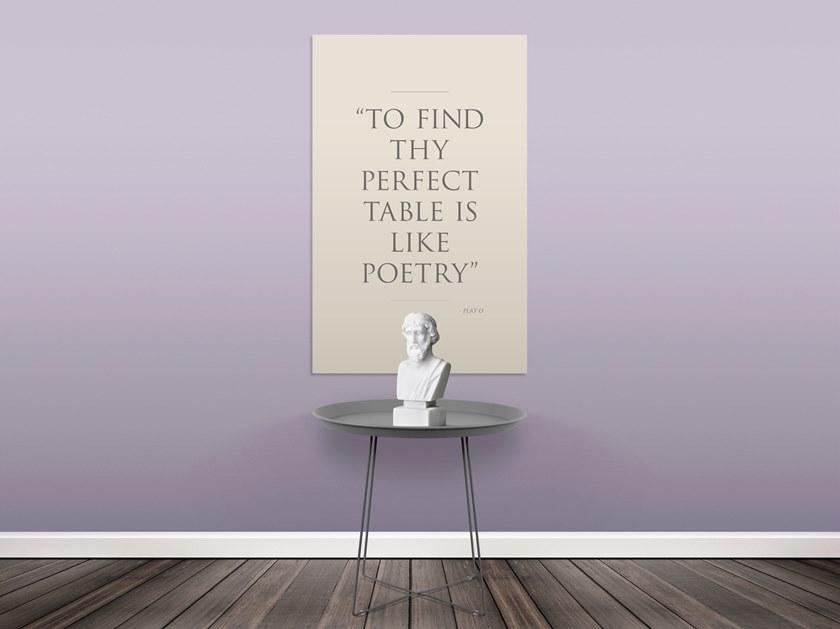 Fatboy Круглый журнальный столик из стали с порошковым покрытием sun-id-1478131 - Вид №1