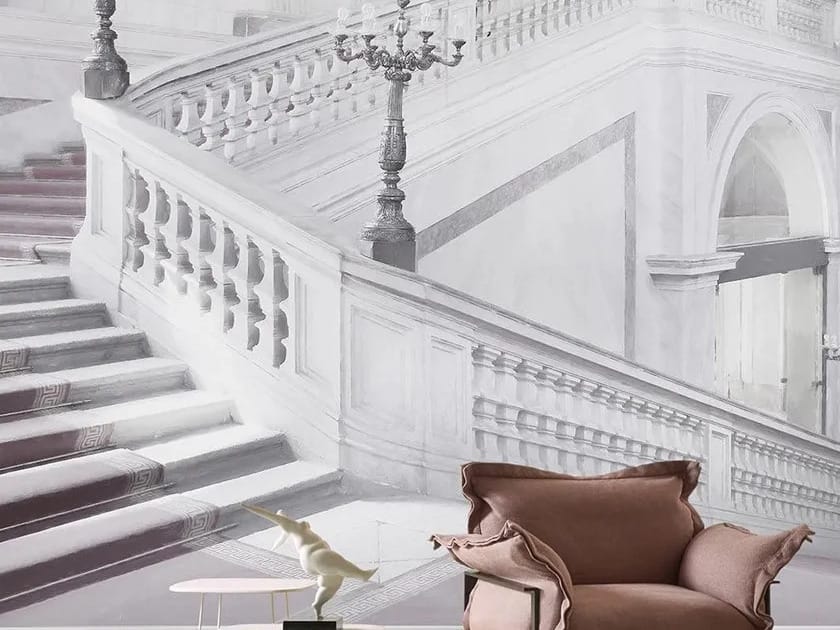 ПВХ обои бесплатно, ЭКО, моющиеся WallPepper Online SELECTION ARCH-00048903