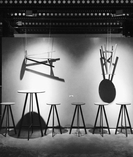 Officine Tamborrino Круглый стол из листового металла Disco sun-id-1377690 - Вид №5