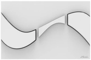 Redi Панель смыва для унитаза из пластика Nicoll P2bihel