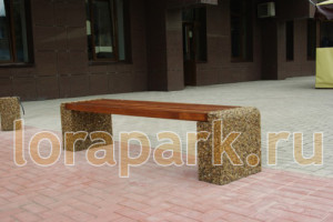 L1BS01-MS.DK Скамья ЛИНИЯ 1 без спинки LAB.Space