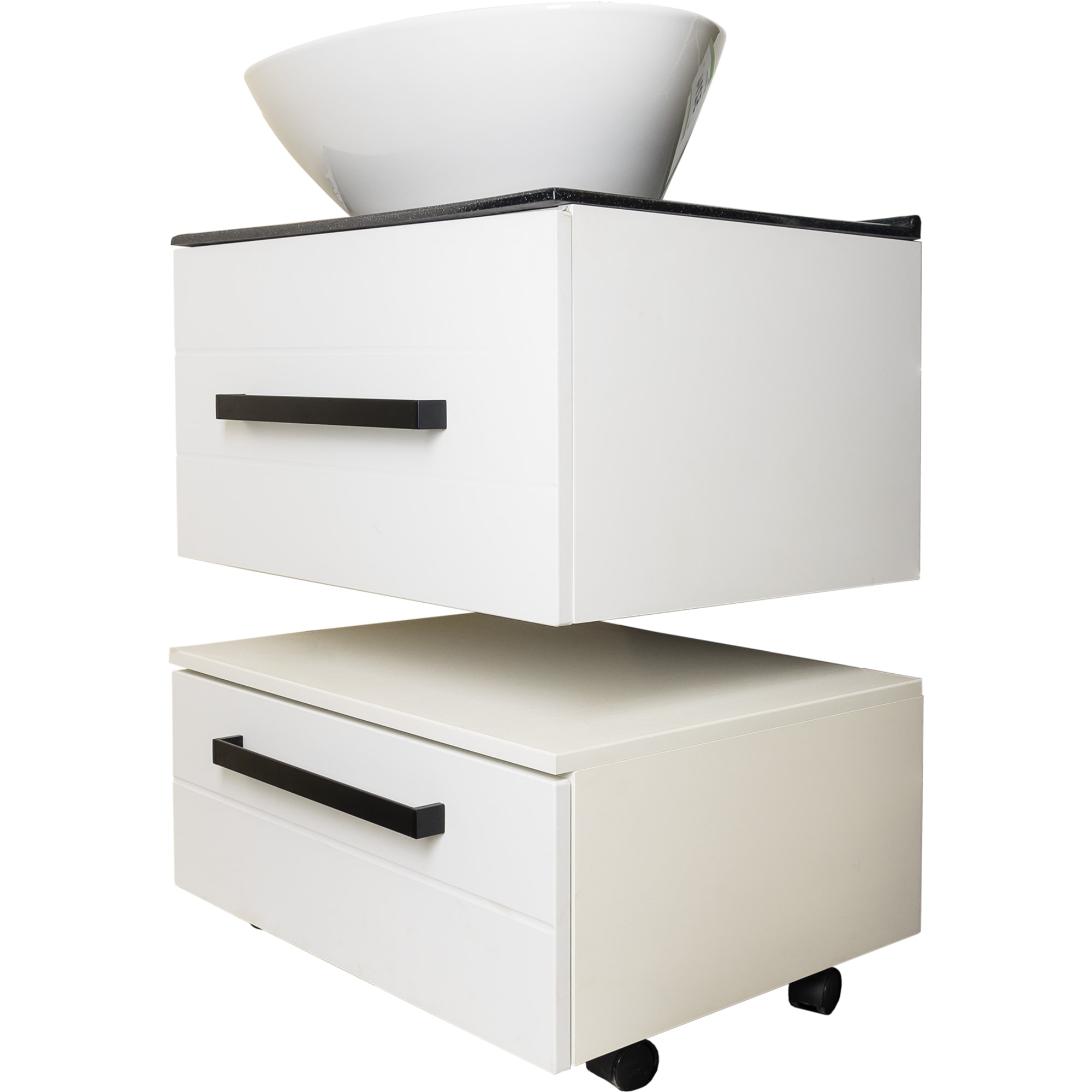 81944603 Тумба подкатная «» 60 см цвет белый Авангард Santreyd  - Вид №3