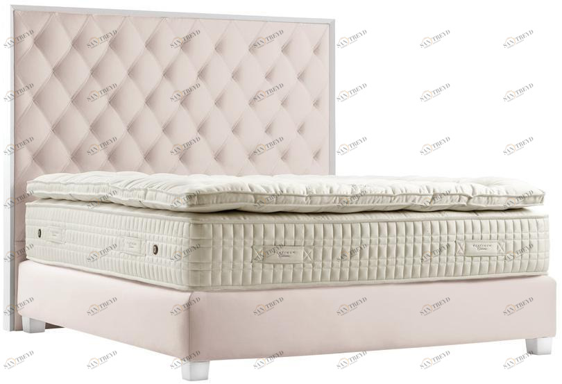 Treca Paris Высокое стеганое изголовье с мягкой подкладкой Platinum sun-id-1486076