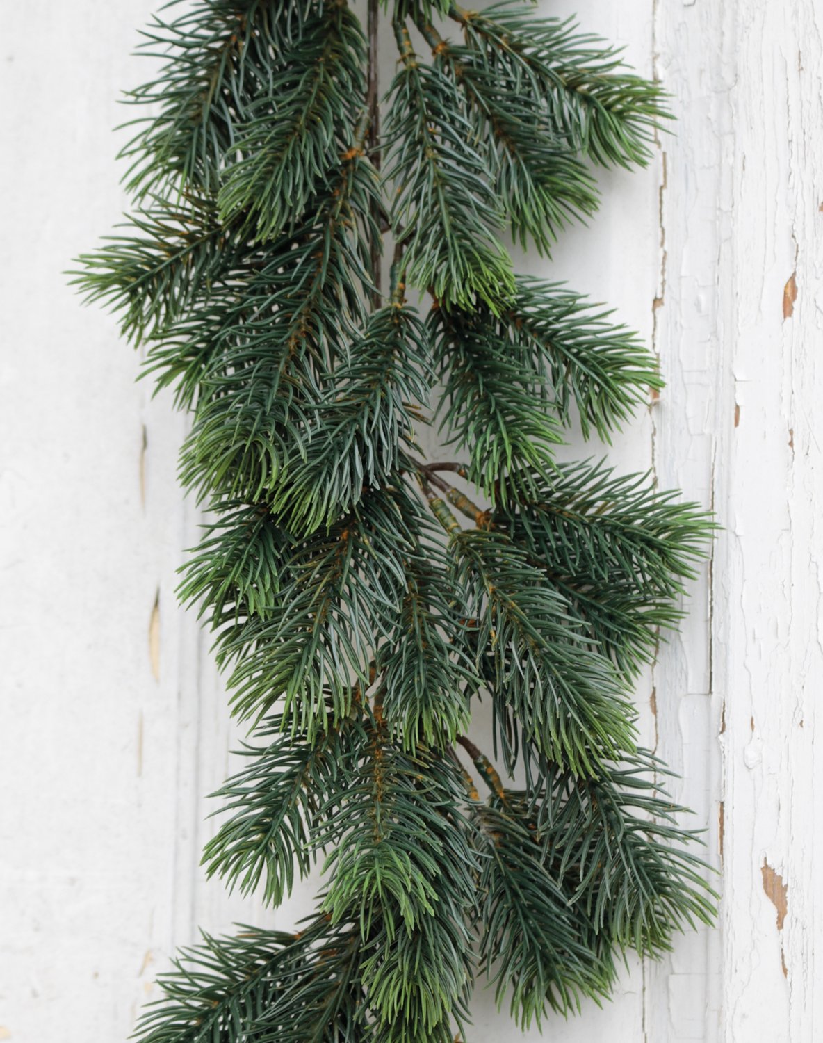 1821 883 a3 Гирлянда из искусственной ели, синтетический материал, 180 см, зеленая H-andreas  - Вид №4