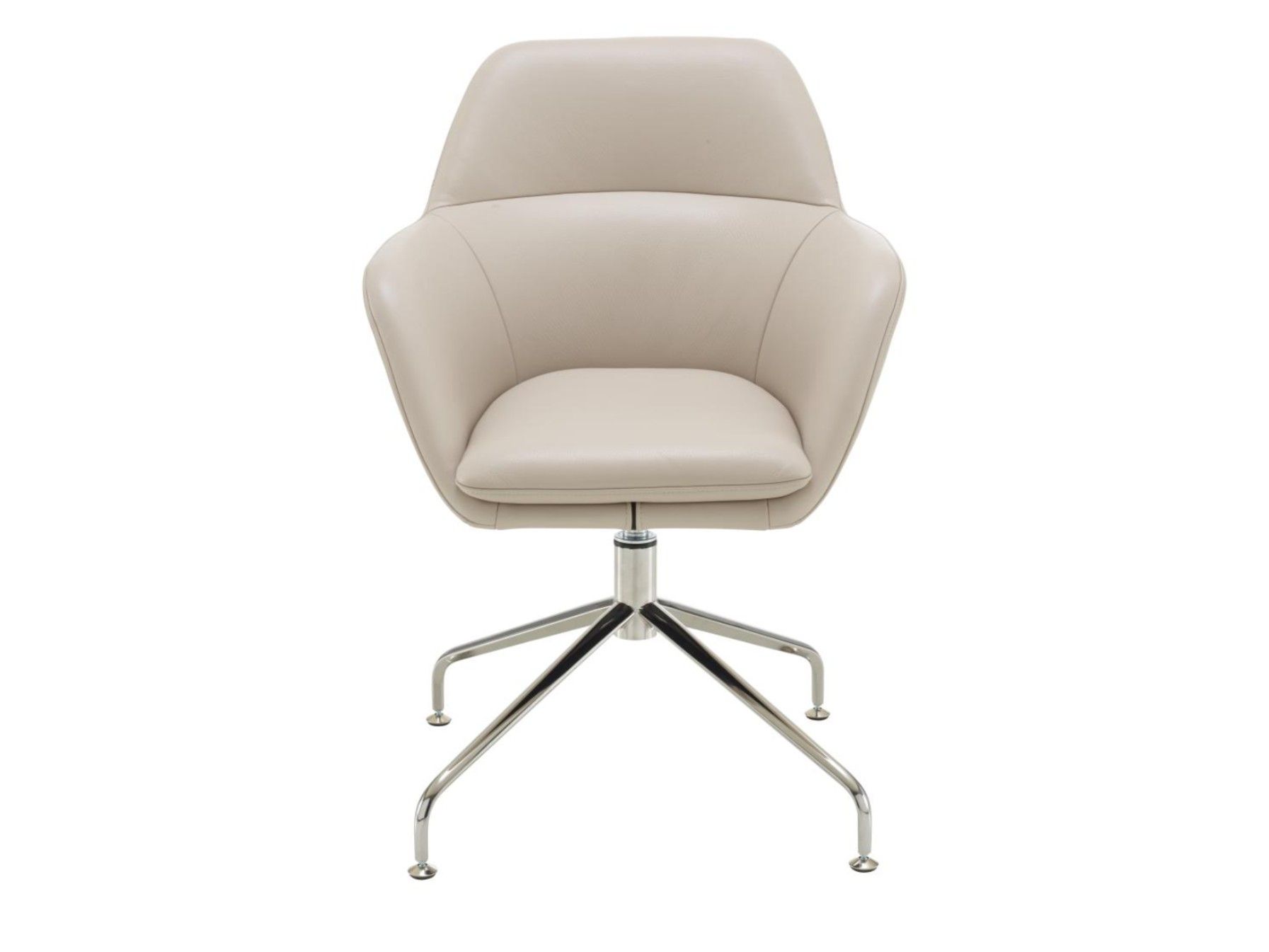 Кожаный спиц поворотный стул с подлокотниками Ligne Roset Amédée ARCH-00104142