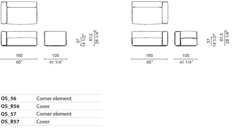 Cappellini Модульный диван со съемным кожухом sun-id-1435214 - Вид №22