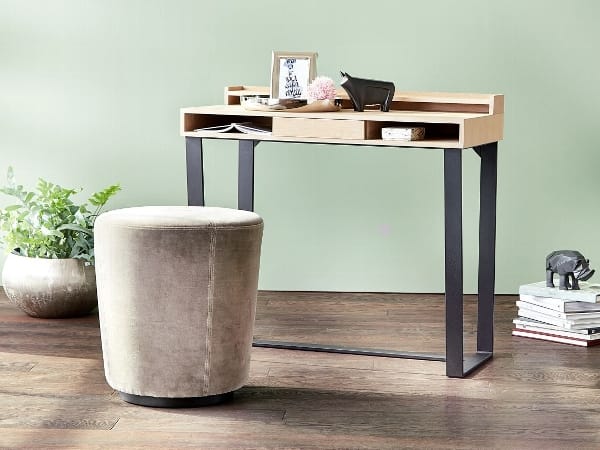 Круглый пуф из ткани LAMBERT FOX ARCH-00107536 - Вид №1