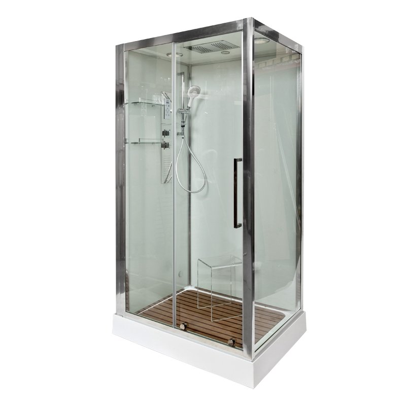 L 801 N с гидромассажем BLACK Душевая кабина DETO Серия L Z120 KERAVA с электрикой - Вид №28