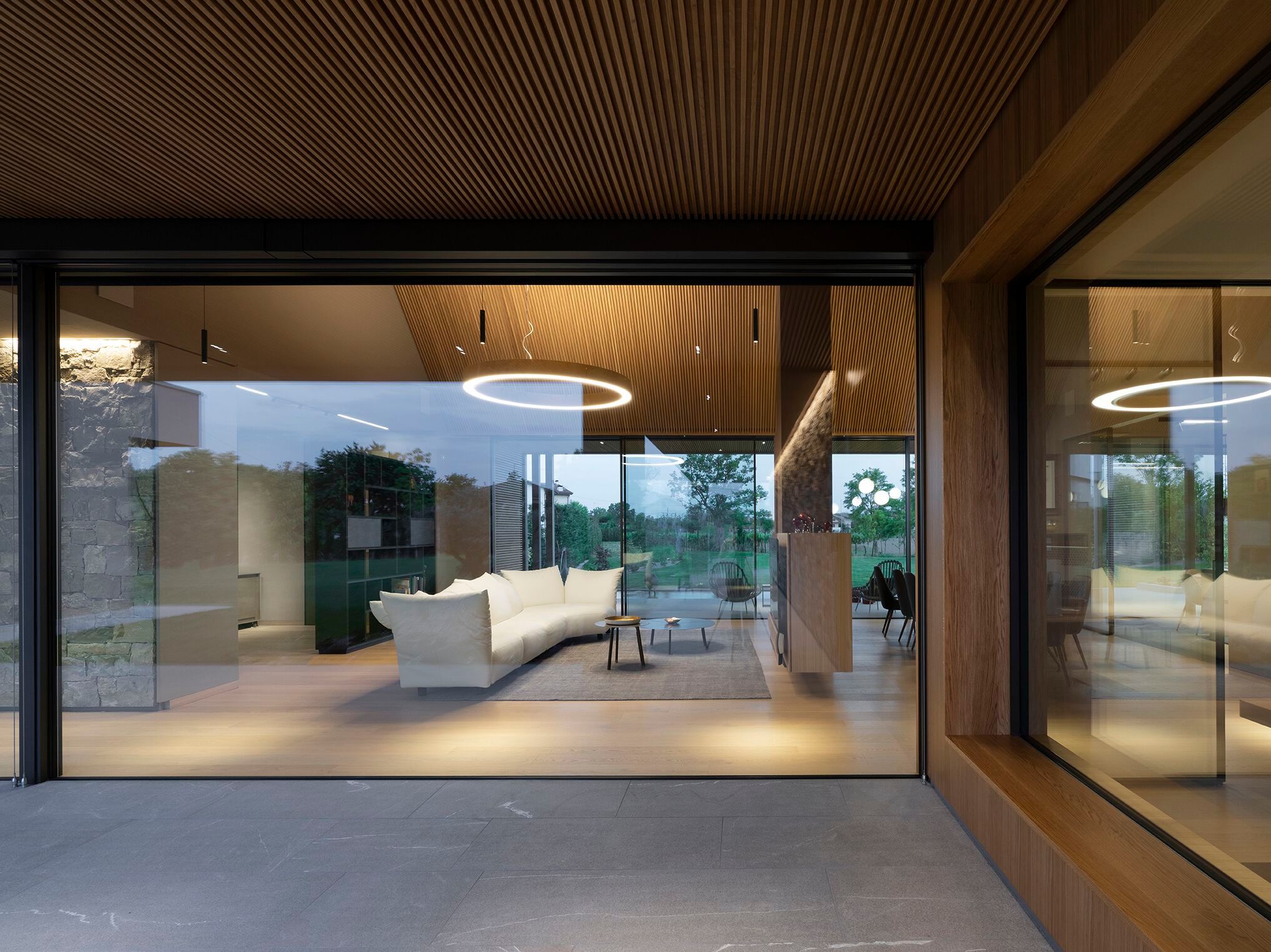 Фиксированное деревянно-алюминиевое остекление Impronta ISOS ARCH-00066652