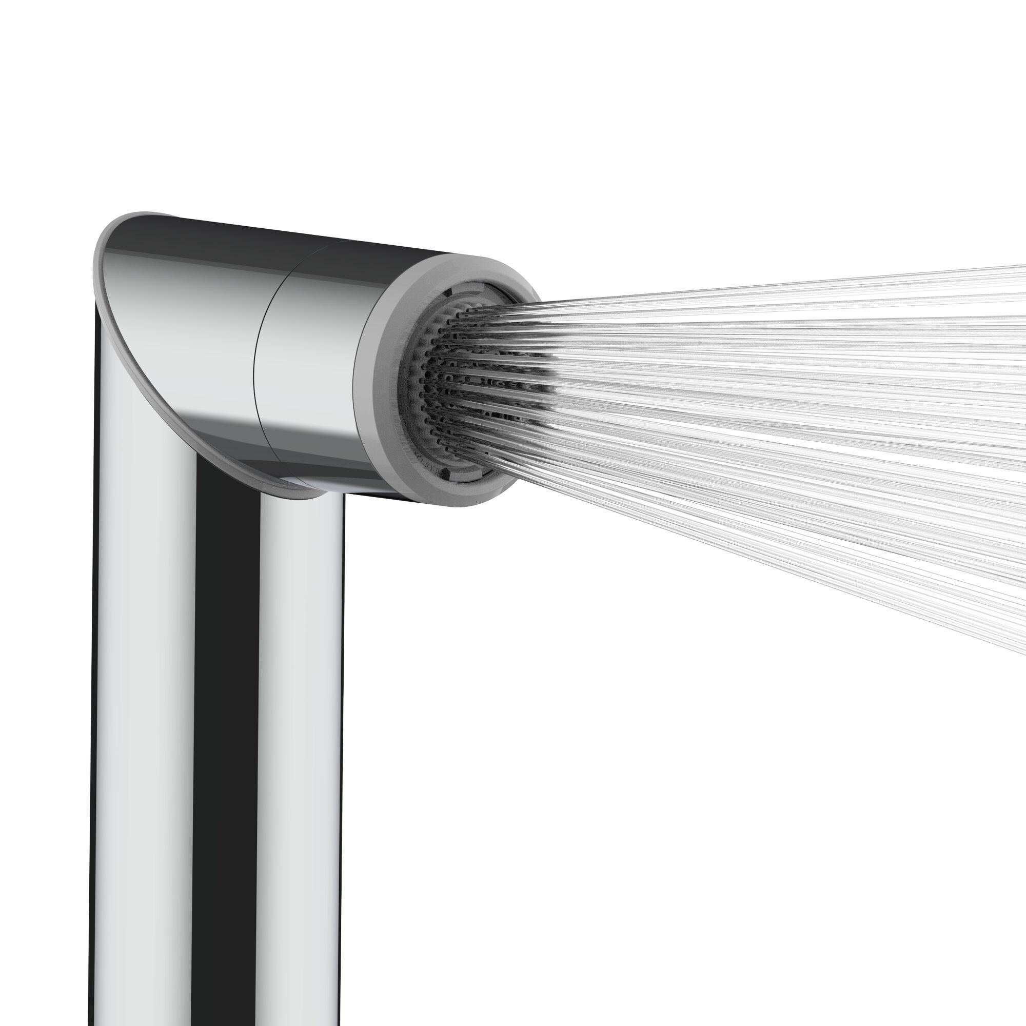 Хромированный латунный ручной душ с фиксированной струей Bossini PLY ARCH-00034602 - Вид №1