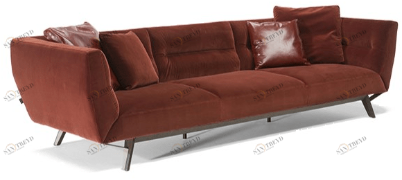 Natuzzi 3-х местный тканевый диван Positano sun-id-1368711