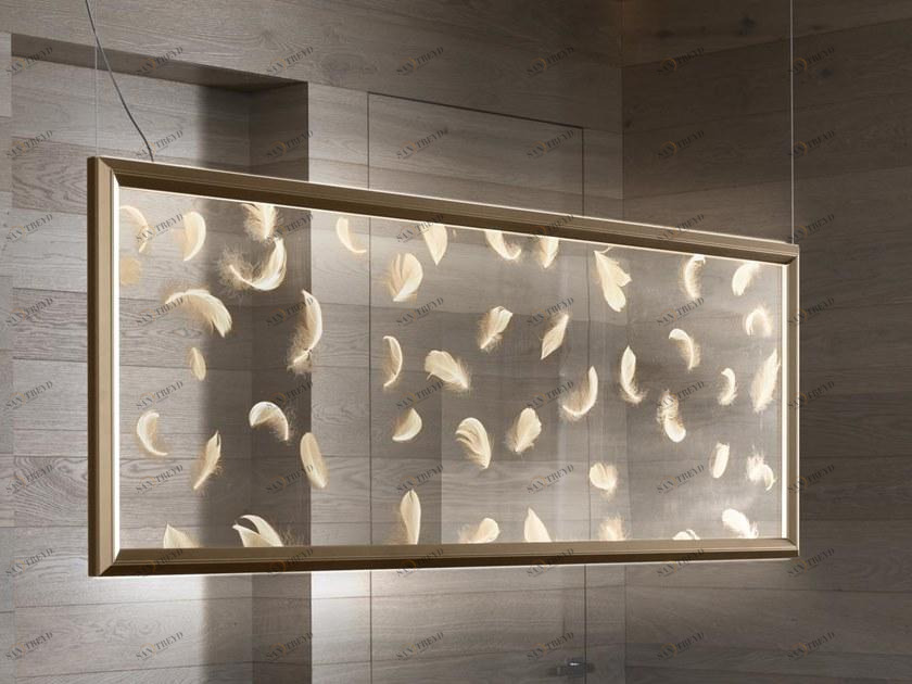 Olev Светодиодная подвесная лампа из акрилового стекла Poly sun-id-1424344