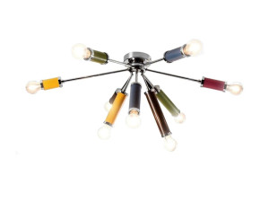 Металлический светодиодный потолочный светильник