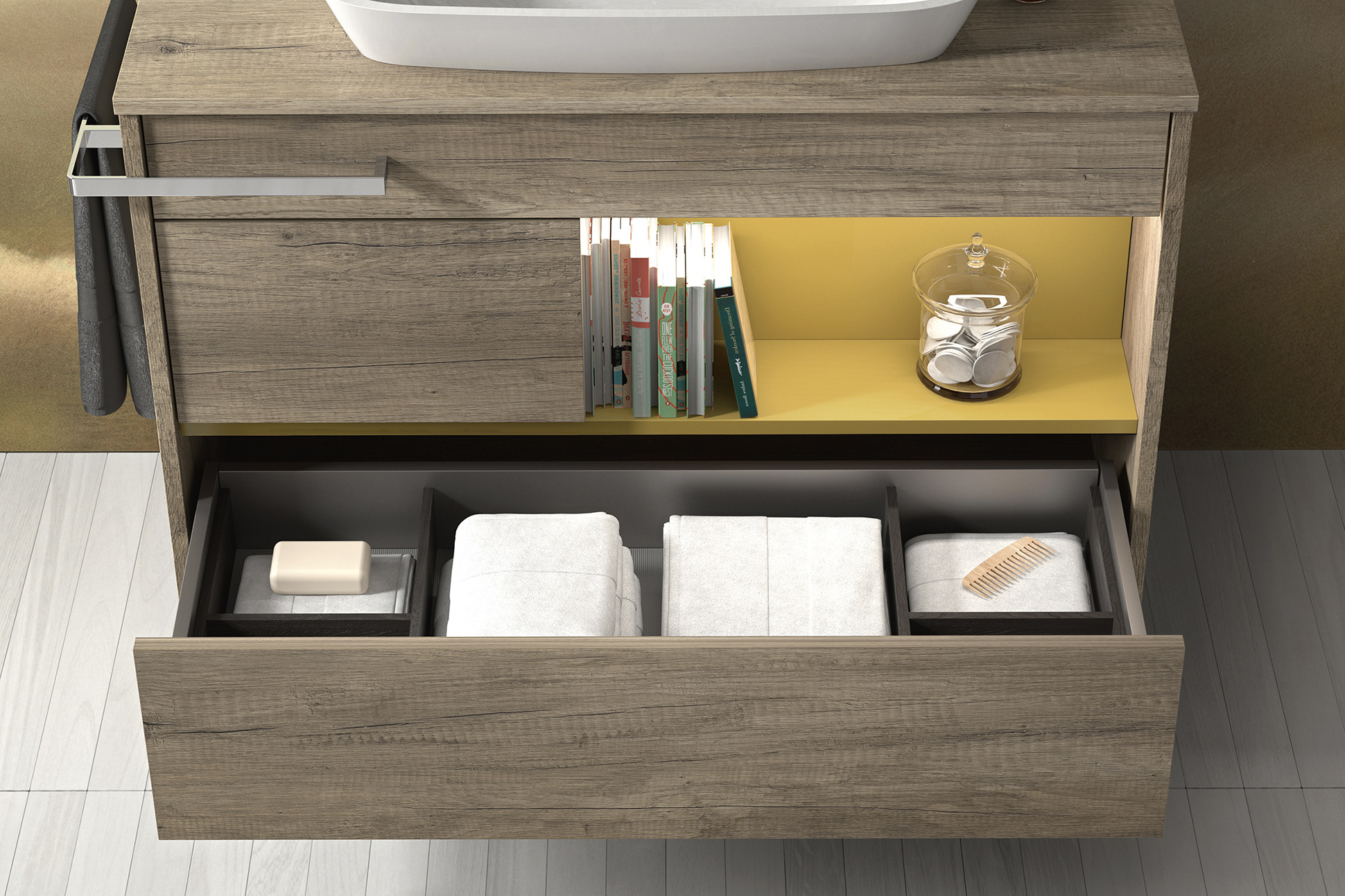 Lume 10 Mastella  Lume  Комплект мебели для ванной  - Вид №3