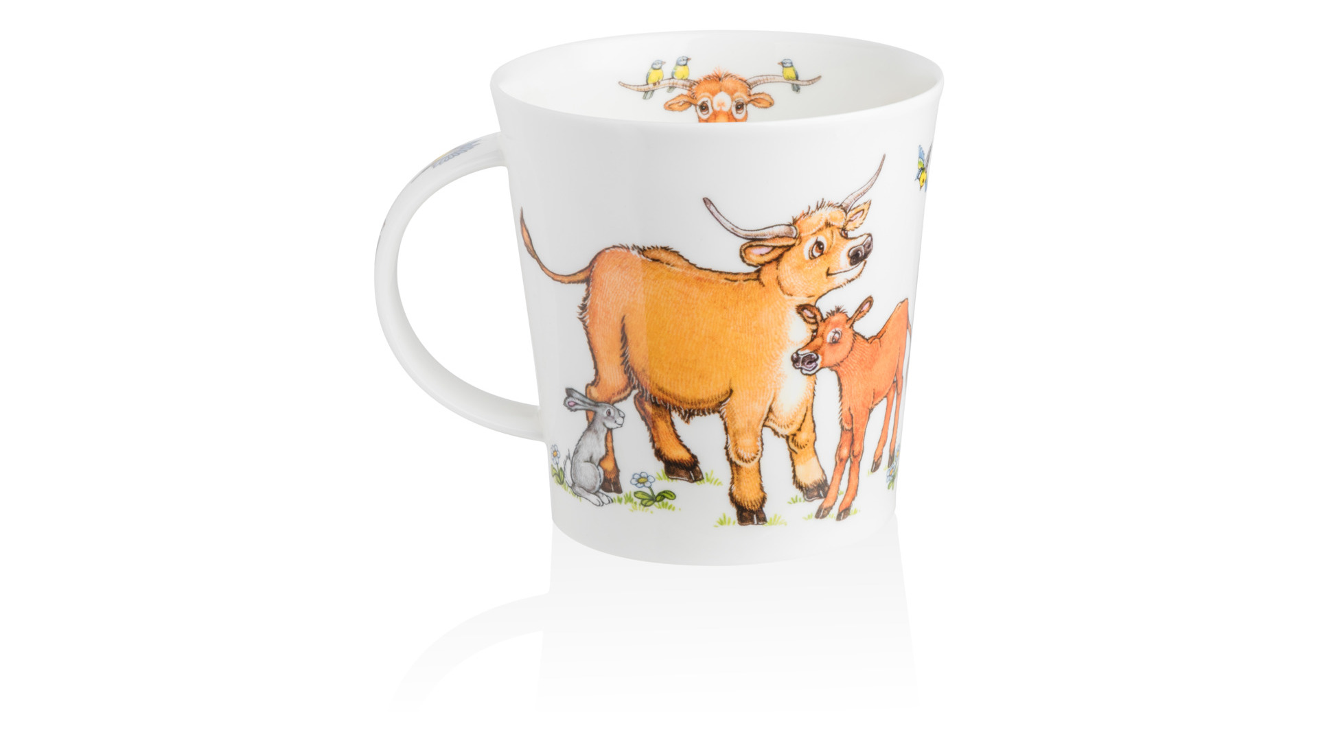 10658478 Dunoon Кружка Dunoon "Веселая семейка" 480мл Фарфор костяной  - Вид №2
