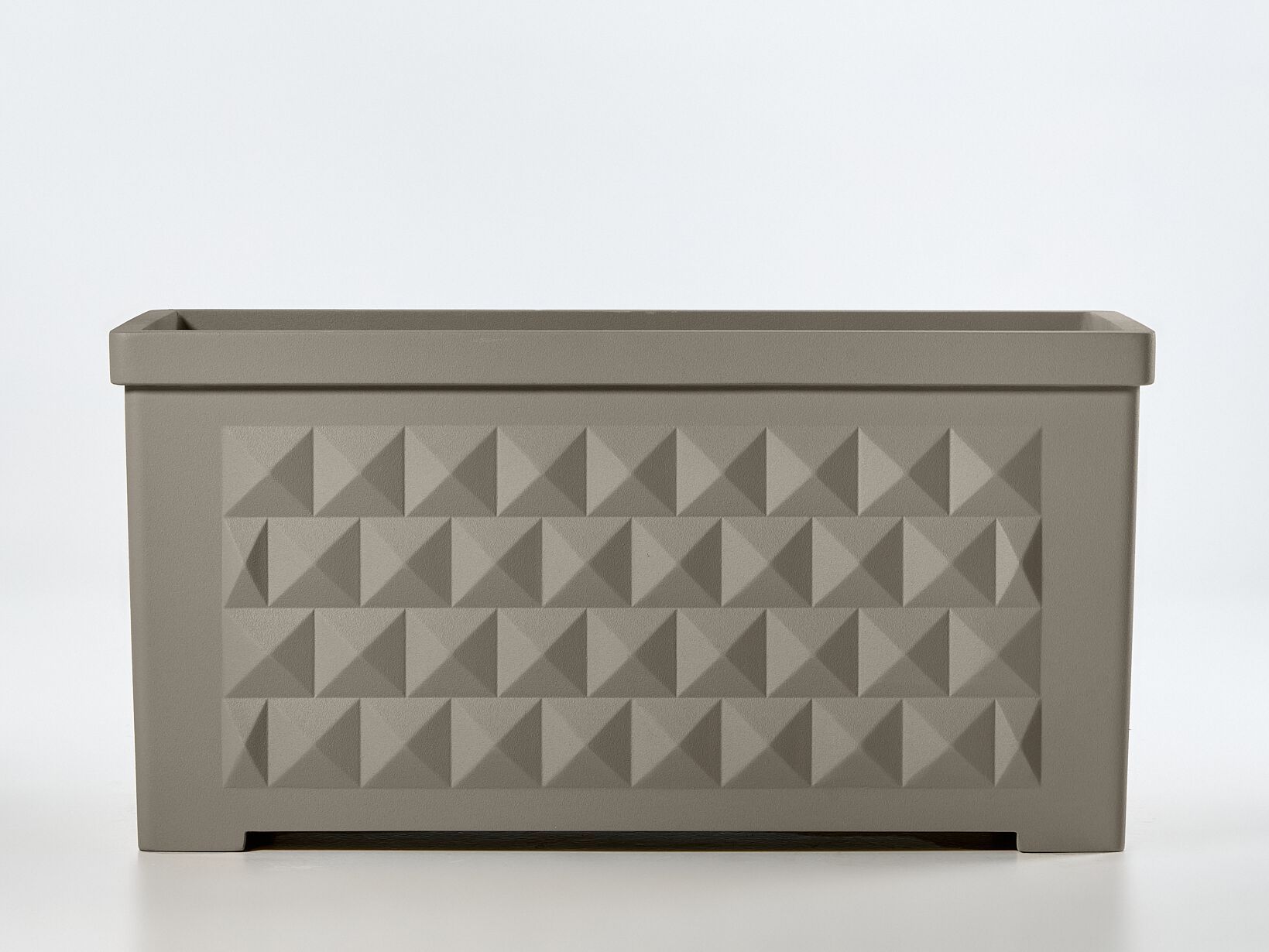 Перерабатываемый двухкомпонентный прямоугольный садовый горшок из смолы Ellemura бриллиант ARCH-00087992 - Вид №6