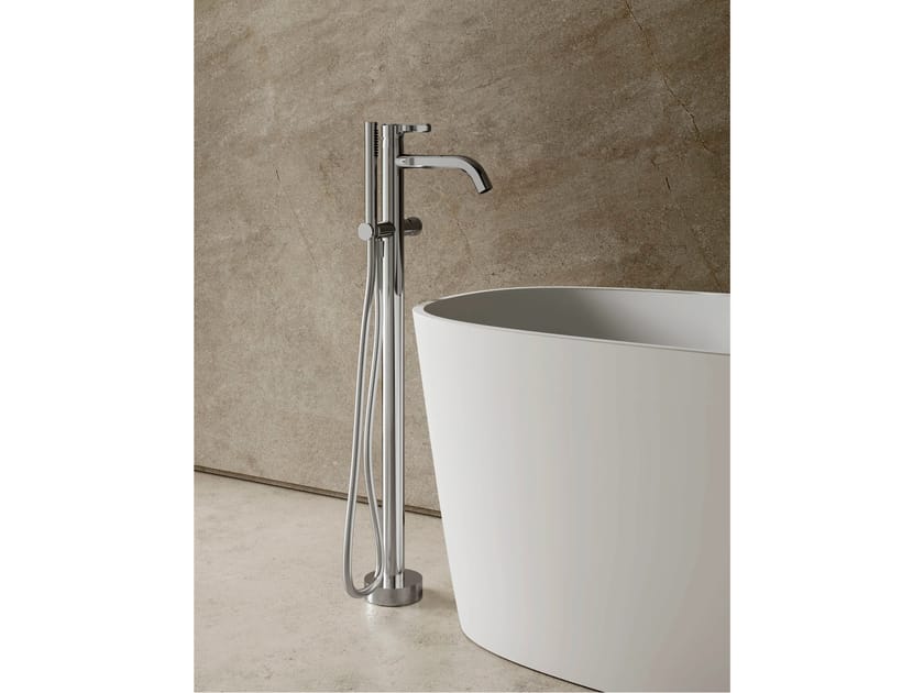 Латунный смеситель для ванны с ручным душем Rubinetterie Treemme Aurelia ARCH-00099170