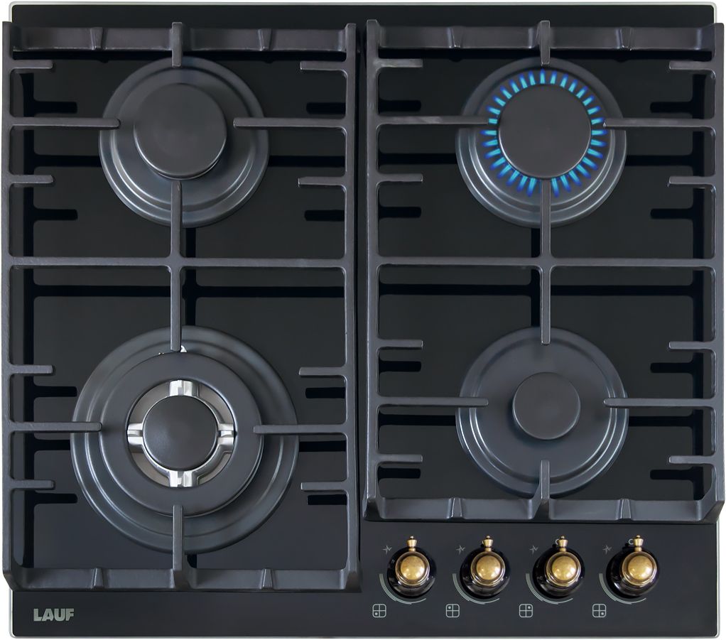 9185559 Газовая варочная поверхность LAUF PG-616BL classic STDN-0101106 - Вид №4