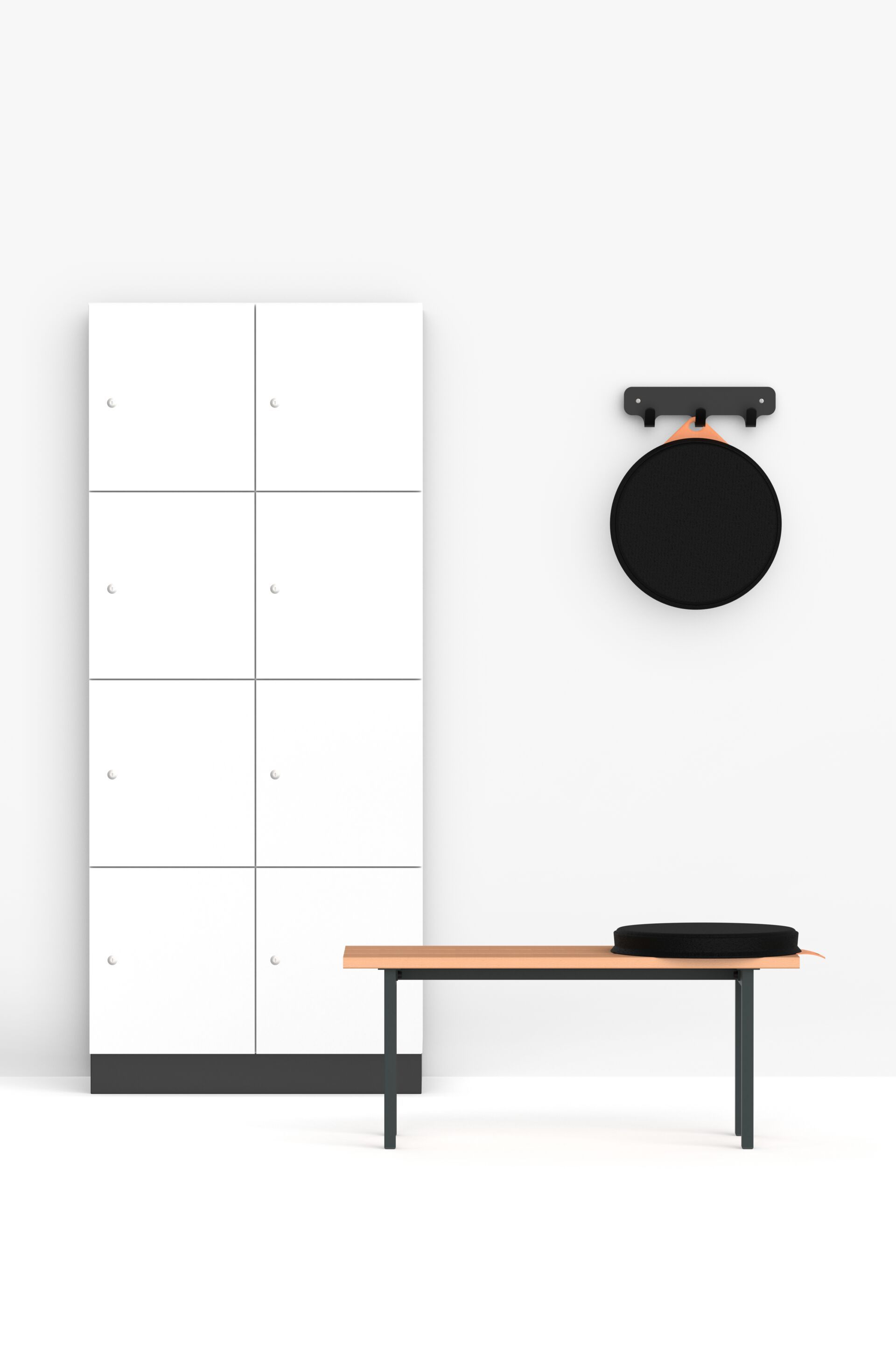 Стальная настенная вешалка с порошковым покрытием FUNCTIONALS HOOKS ARCH-00138884 - Вид №3