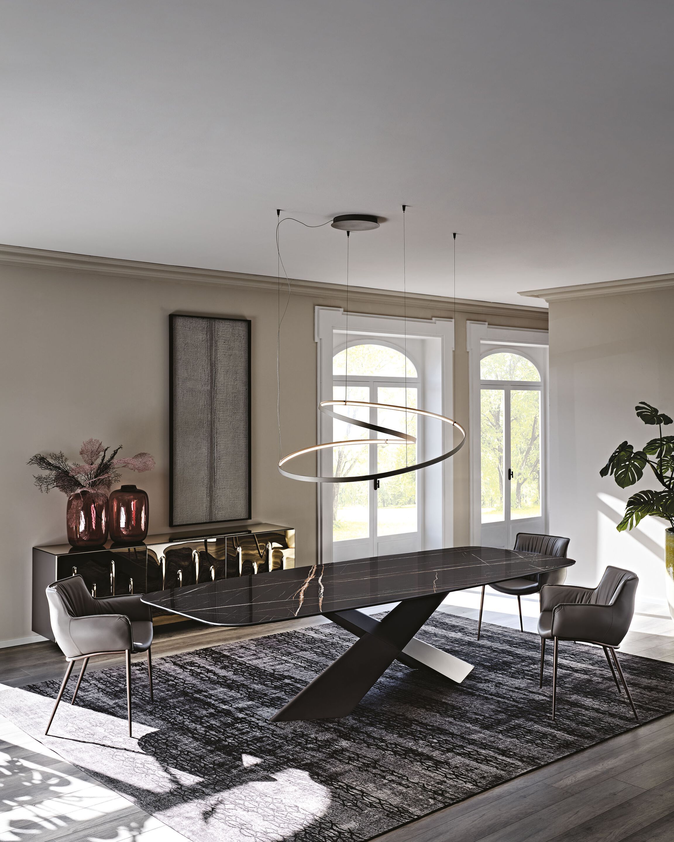 Керамический бочонок стол Cattelan italia Tyron ARCH-00002703 - Вид №5