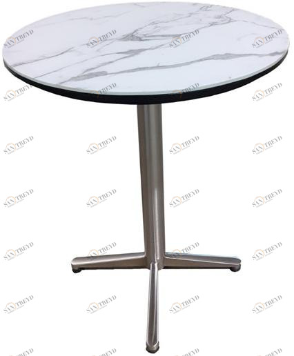 MOBIKA GARDEN Круглый садовый стол из алюминия с основанием 3 звезды Petal sun-id-1379017