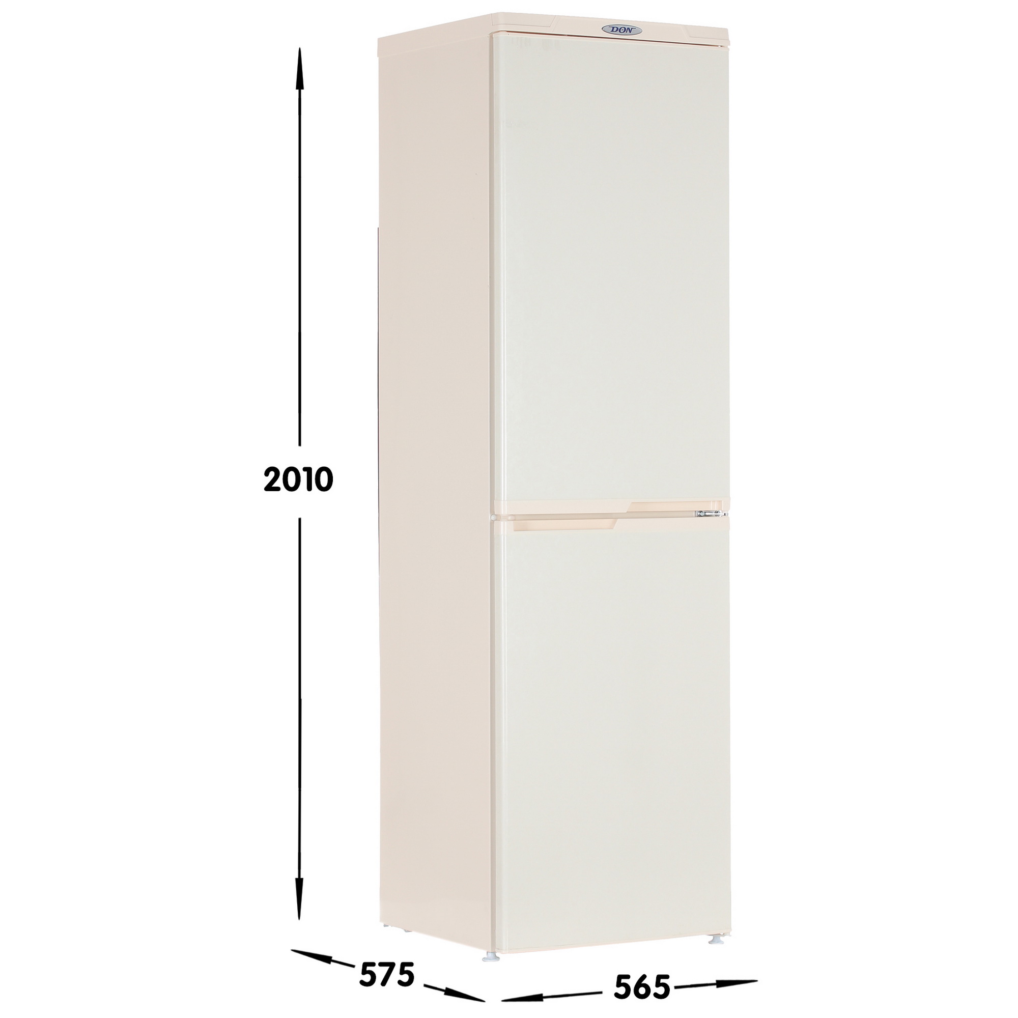 1393746 Холодильник с морозильником   DON R-297 BE бежевый STDN-0083056 - Вид №5