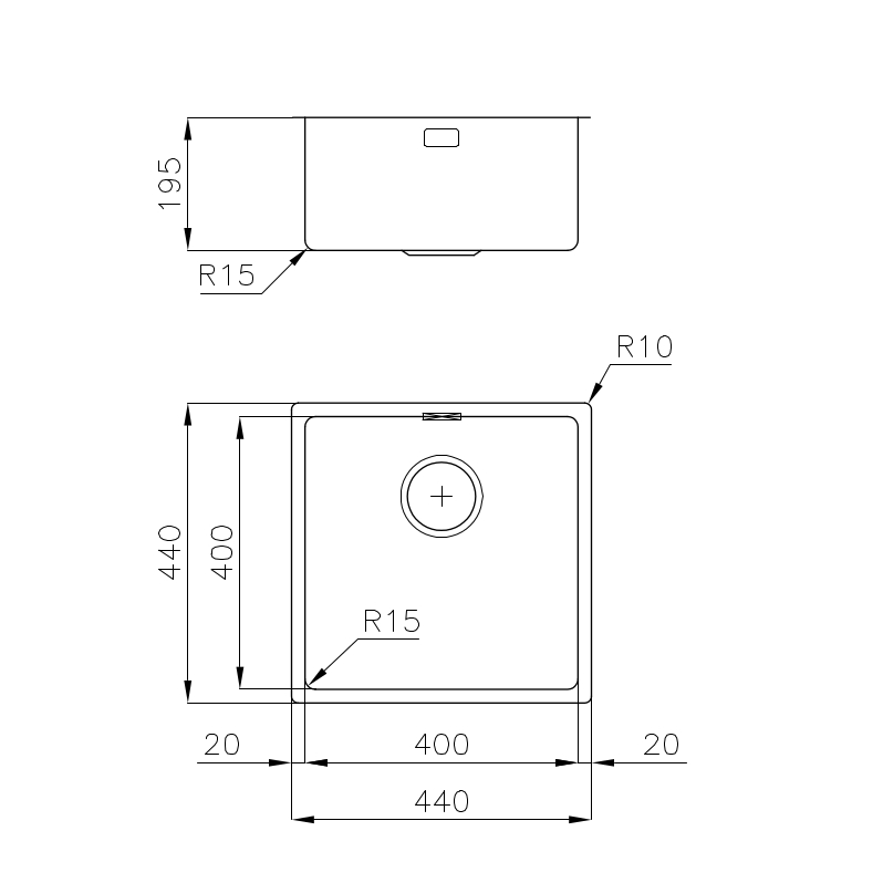2156858 Мойка KE Copper 2156858 Fosterspa  - Вид №1