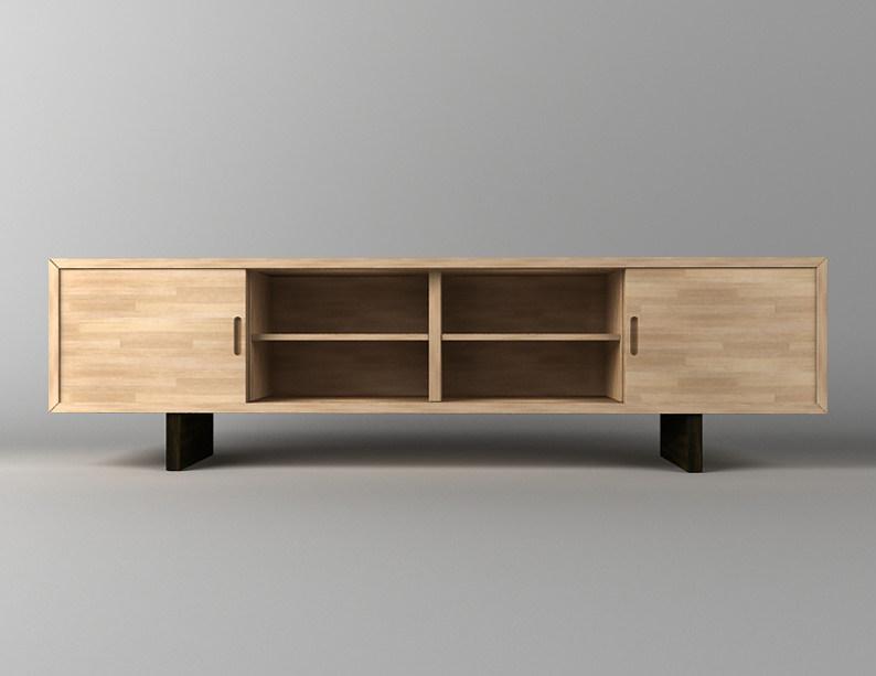 Cinius Буфет из лакированной древесины с раздвижными дверцами sun-id-1383434 - Вид №1