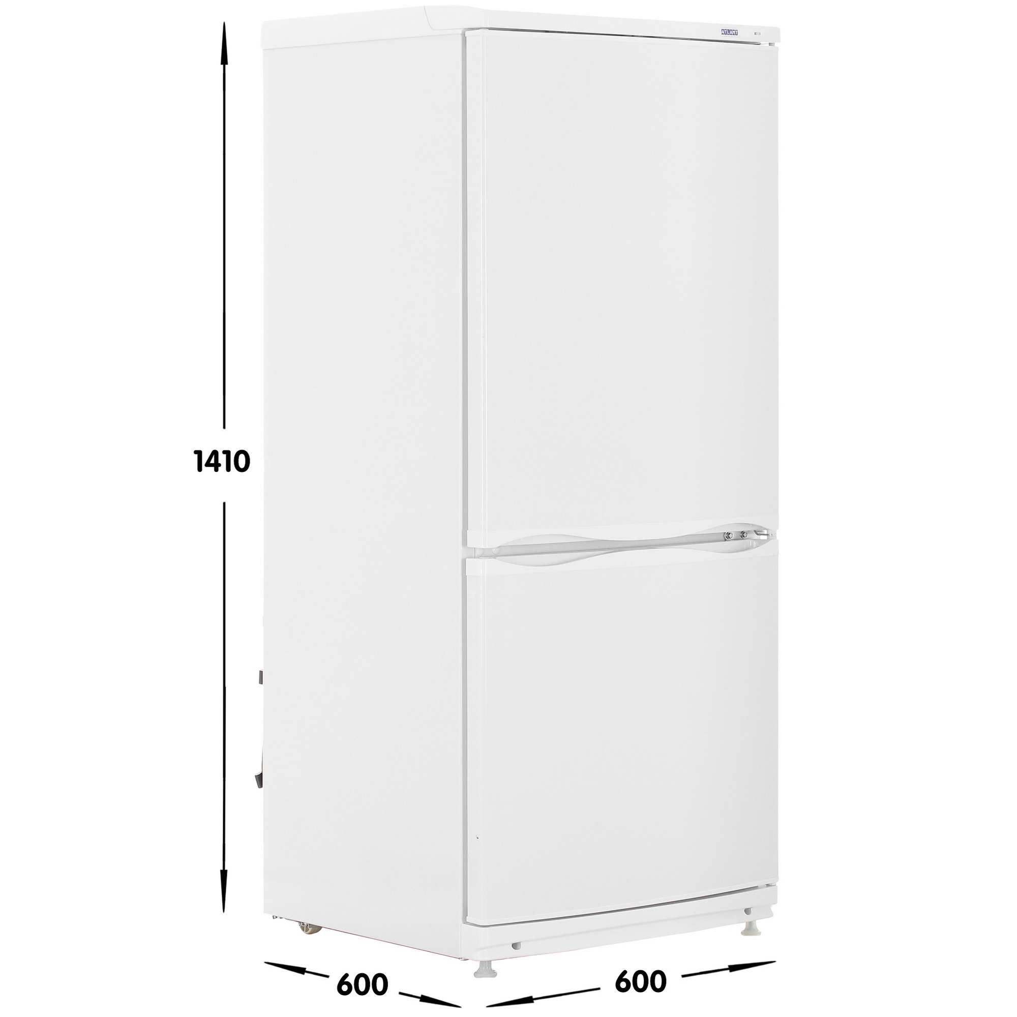 0191636 Холодильник с морозильником   ATLANT ХМ-4008-022 белый STDN-0001467 - Вид №6