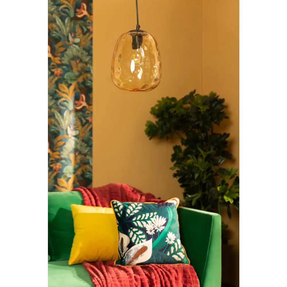 Светильник подвесной Lillian TL1219H-01BR, 1 лампа, 8 м², цвет коричневый/чёрный 82810860 STLM-2180332 Toplight  - Вид №1