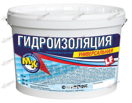 Гидроизоляция универсальная Мастер Класс 5кг Мастер-Класс 632