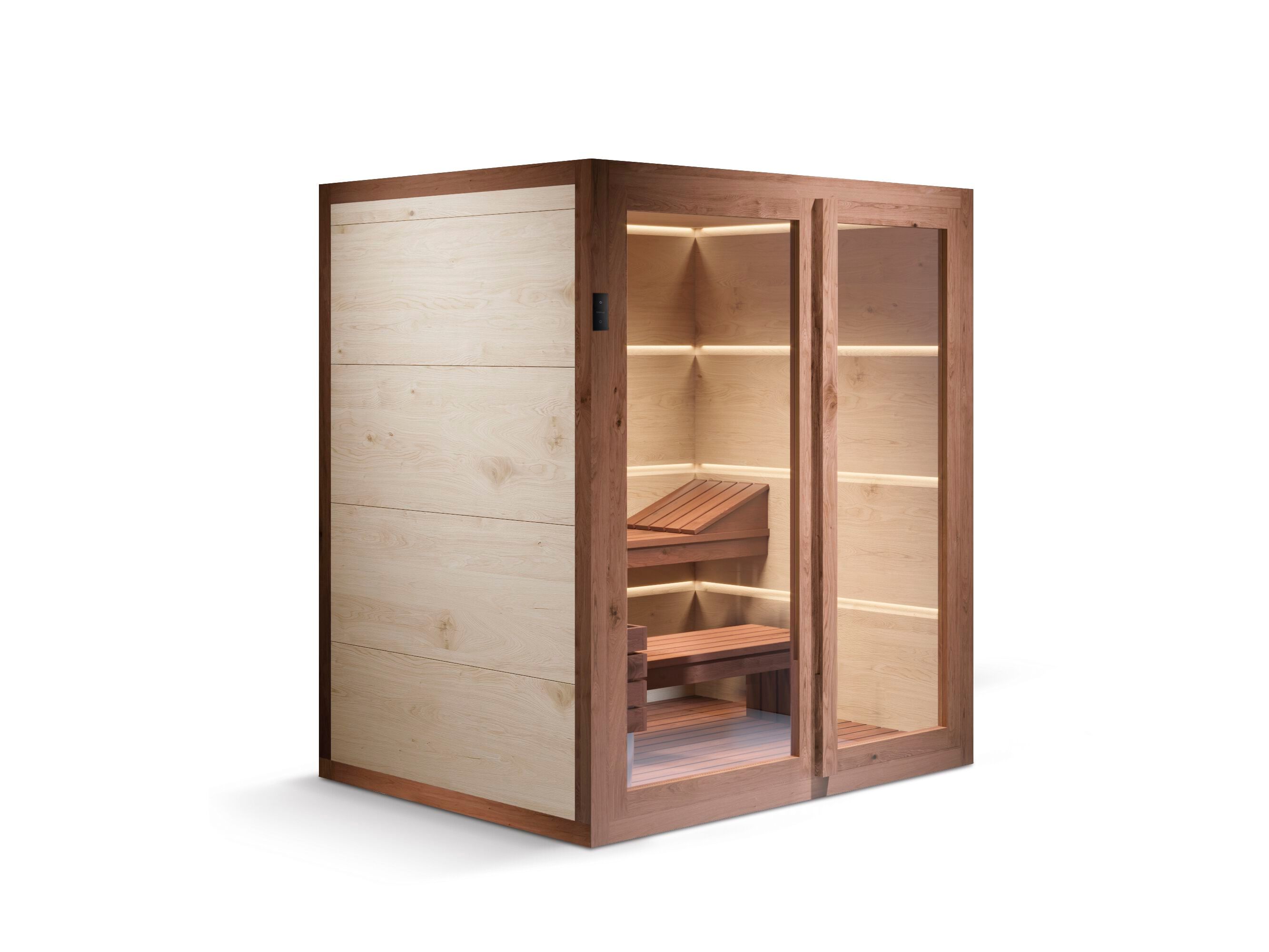 Сауна из дерева и стекла Gruppo Treesse AURA ARCH-00033507 - Вид №6