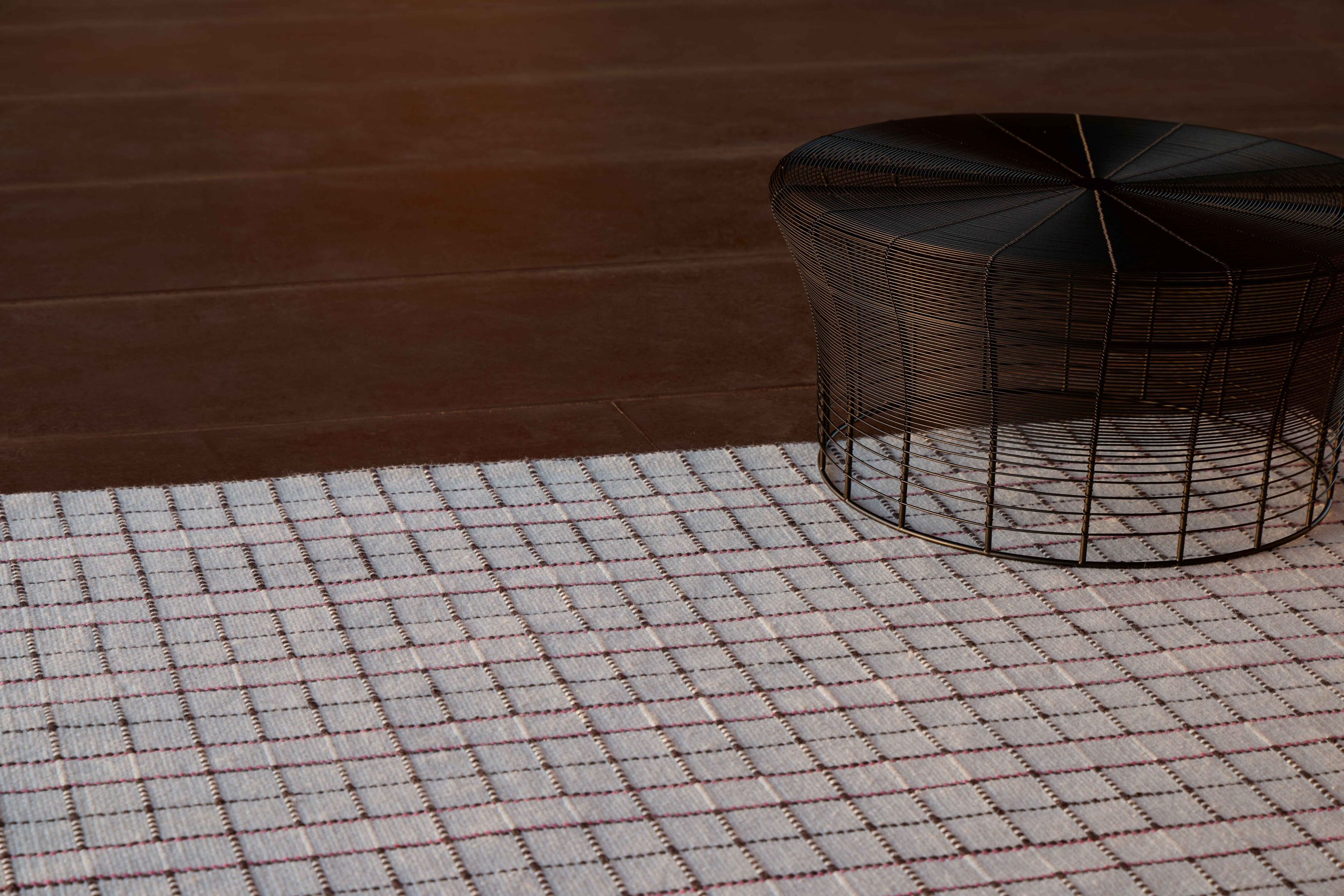 Рециркулированный прямоугольный ковер любимчика GANDIABLASCO RETI ARCH-00010293 - Вид №10