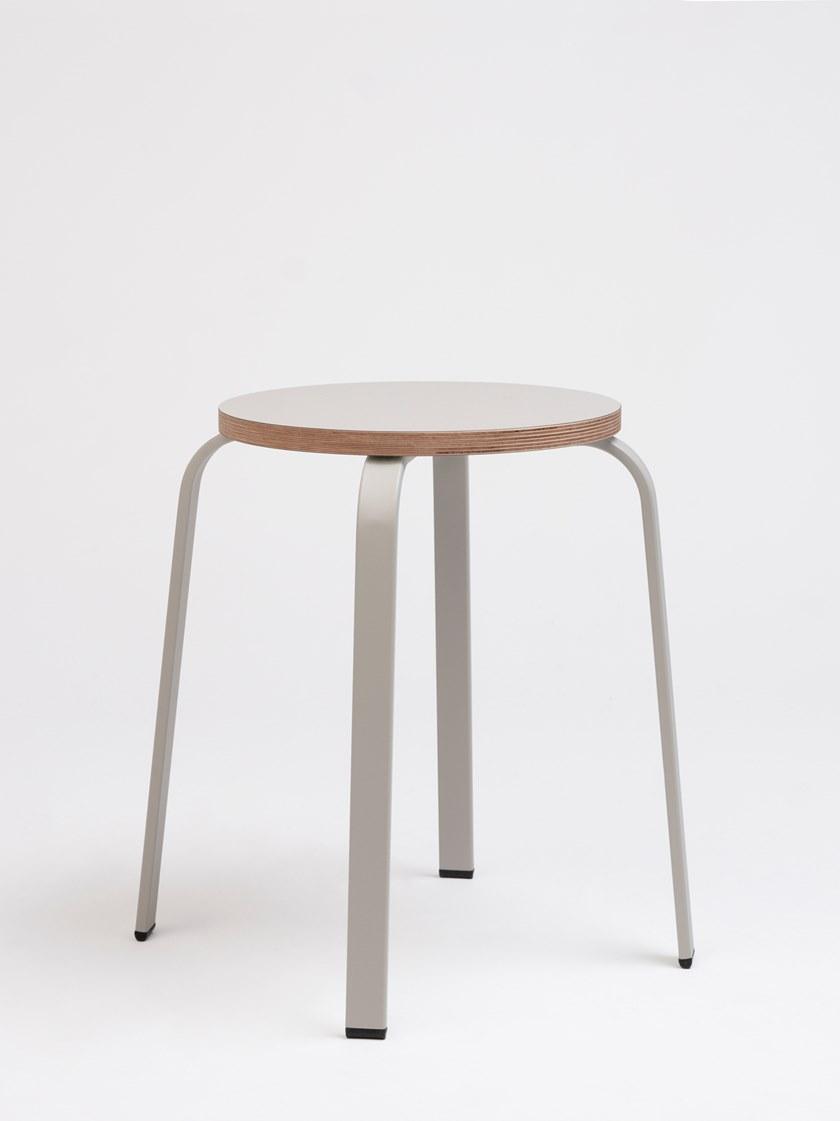 ONDARRETA Низкий стальной табурет sun-id-1491461 - Вид №1