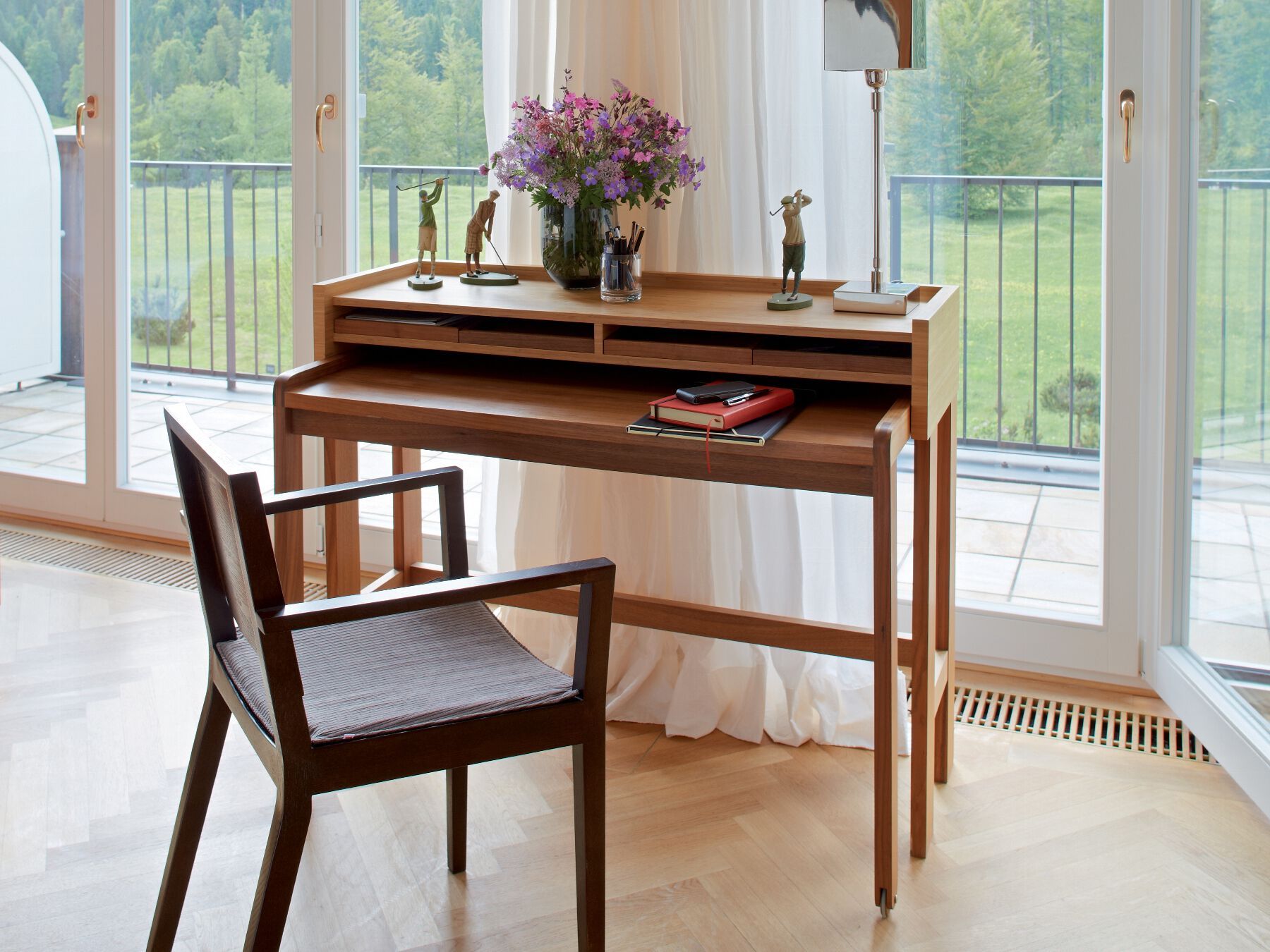 Деревянный письменный стол с ящиками LAMBERT MODESTO ARCH-00076549 - Вид №3