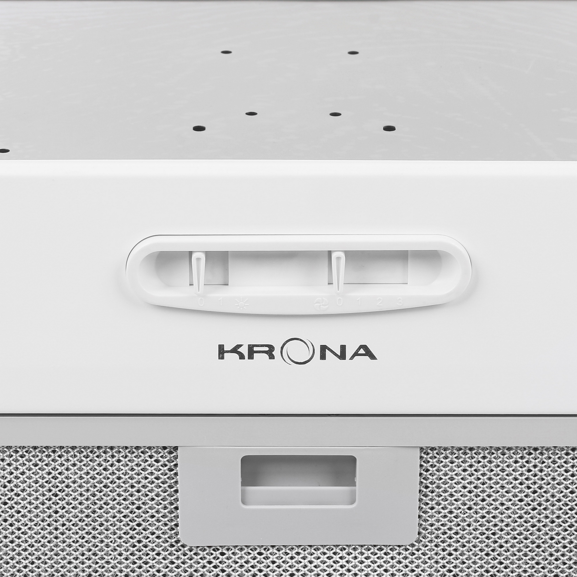 8186066 Вытяжка полновстраиваемая KRONA RUNA 600 S белый STDN-0087420 - Вид №4