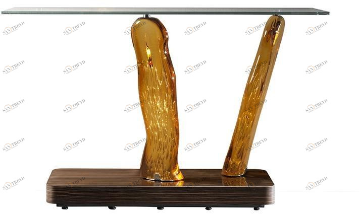 Reflex Прямоугольная стеклянная консоль Sassi sun-id-1460419