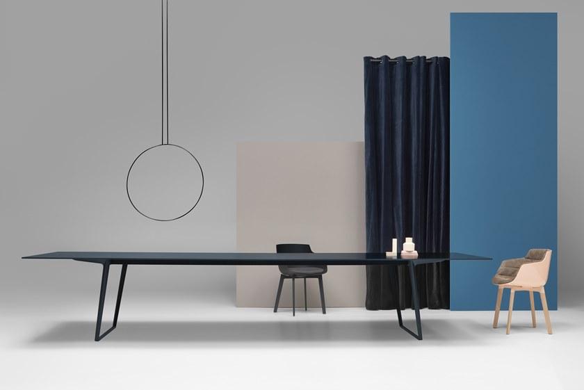 MDF Italia Мягкое кресло на козелке с подлокотниками Flow sun-id-1488889 - Вид №4