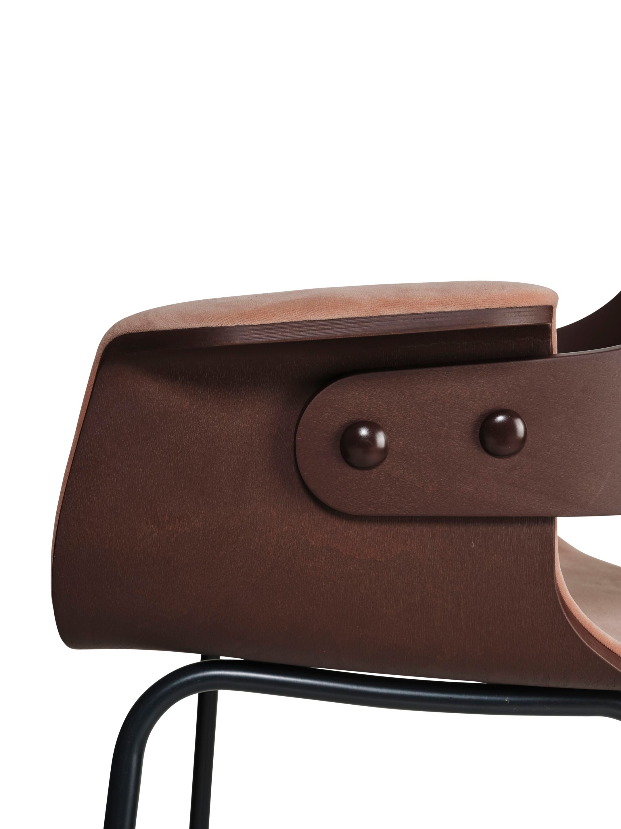 Стул с мягким сиденьем с подлокотниками BD Barcelona Showtime ARCH-00152303 - Вид №7