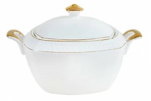 Супница The snow Queen круг КОРАЛЛ THE SNOW QUEEN 029647 Белый