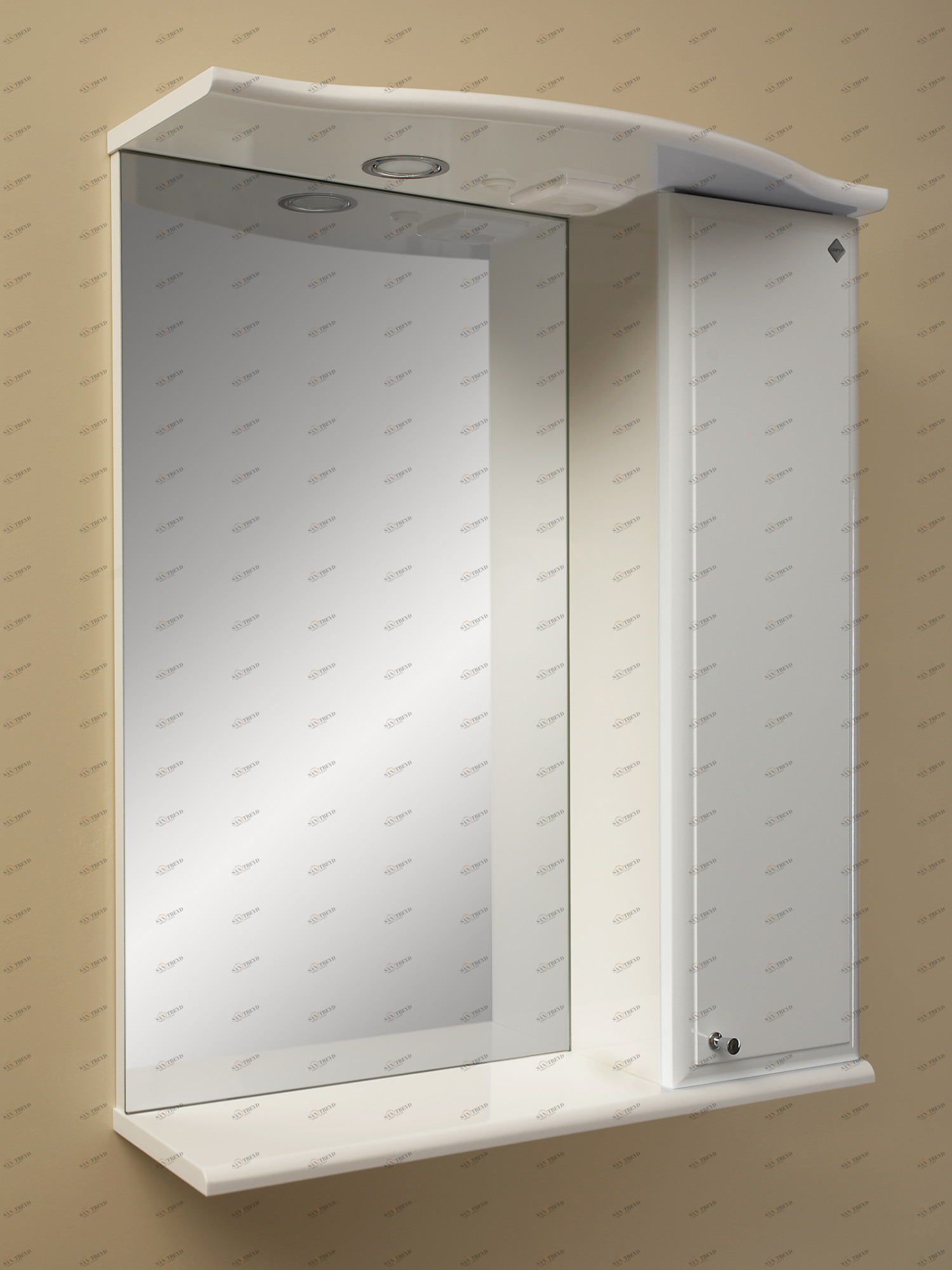 Зеркало Квадро 07 правое Santreyd 1035