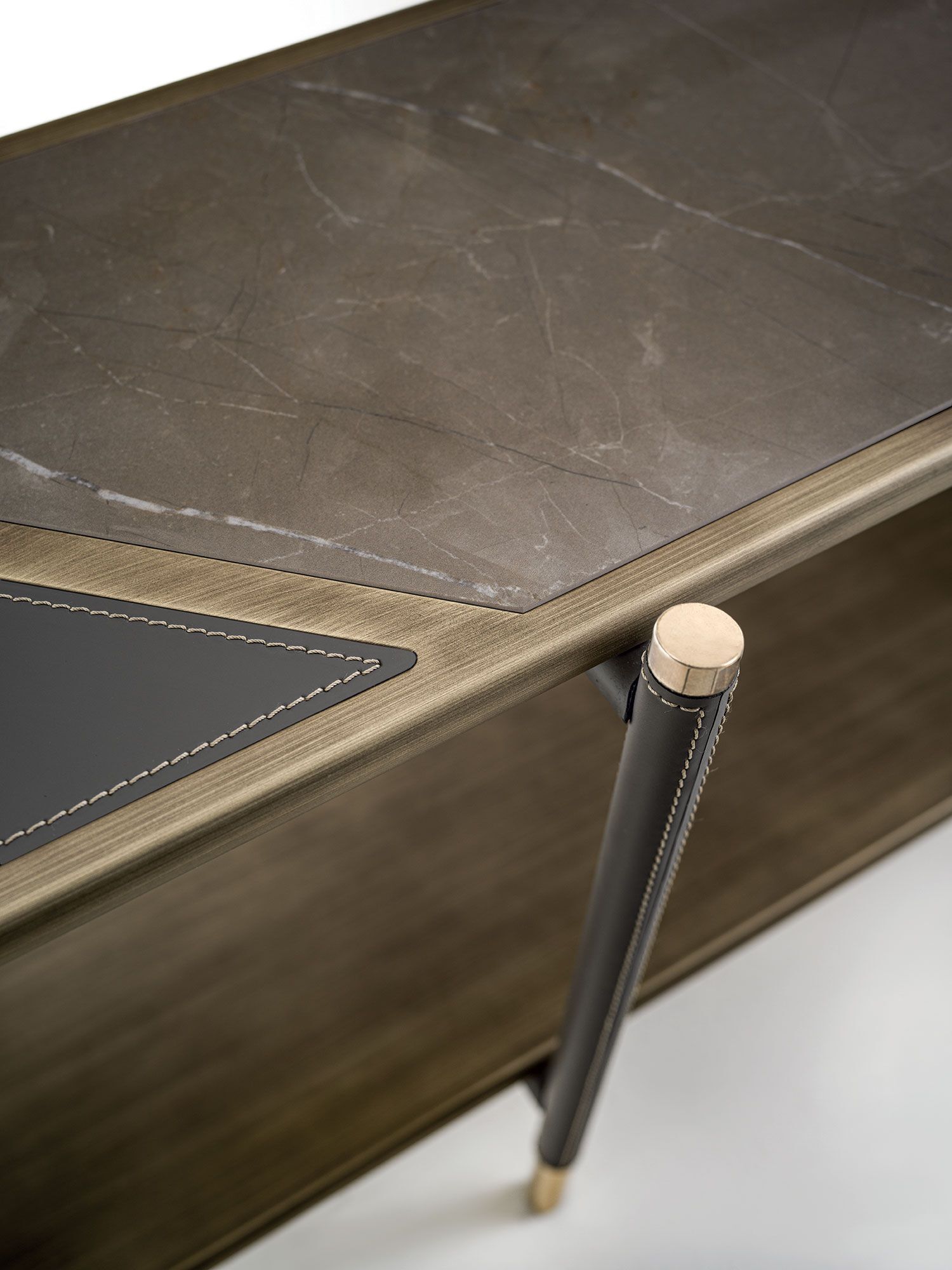 Металлическая и деревянная консоль Vittoria Frigerio Вестник ARCH-00067034 - Вид №2